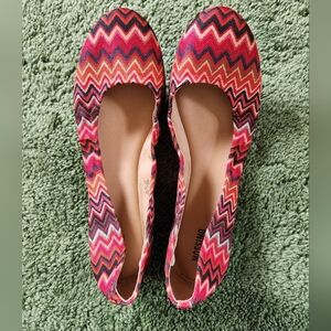 Mossimo Supply Co. Women's Zigzag Flats - Multicolor